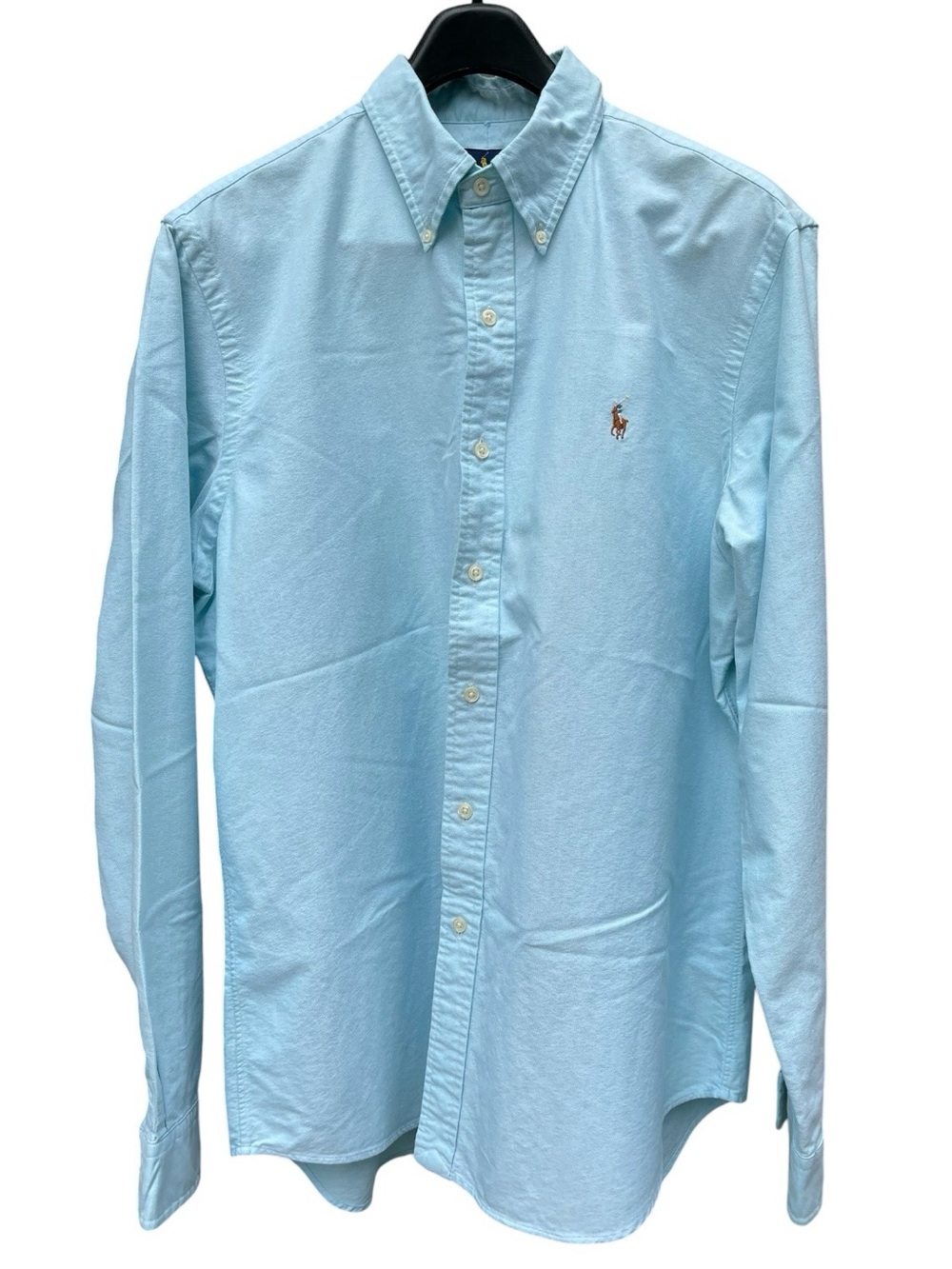 Polo Ralph Lauren Mint Green Cotton Oxford Button Down Shirt Size L